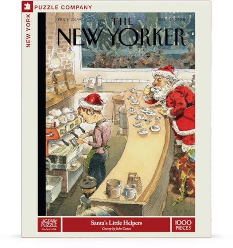 New York Puzzle Company - New Yorker Santa's Little Helpers - 1000 Teile Puzzle von New York Puzzle Company