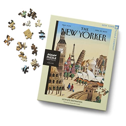 New York Puzzle Company - New Yorker Ultimate Destination - 1000 Piece Jigsaw Puzzle von New York Puzzle Company