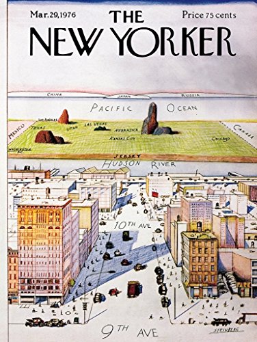 New York Puzzle Company - New Yorker View of the World - 1000 Teile Puzzle von New York Puzzle Company