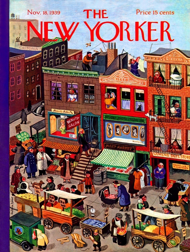 New York Puzzle Company The New Yorker - Main Street 1000 Teile Puzzle New-York-Puzzle-NY165 von New York Puzzle Company