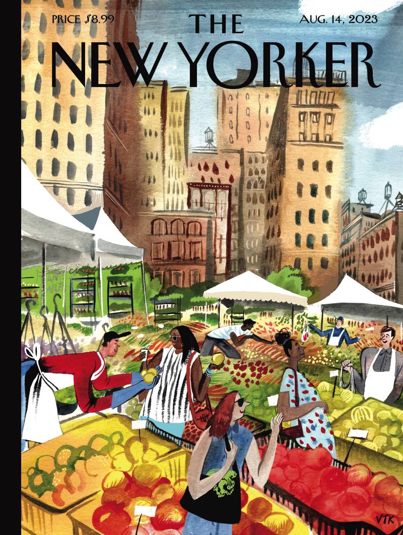 New York Puzzle Company The New Yorker - Peak  Season 1000 Teile Puzzle New-York-Puzzle-NY2448 von New York Puzzle Company