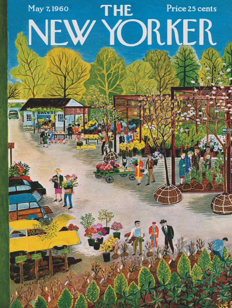 New York Puzzle Company XXL Teile - The New Yorker - Garden Center 500 Teile Puzzle New-York-Puzzle-NY1957 von New York Puzzle Company