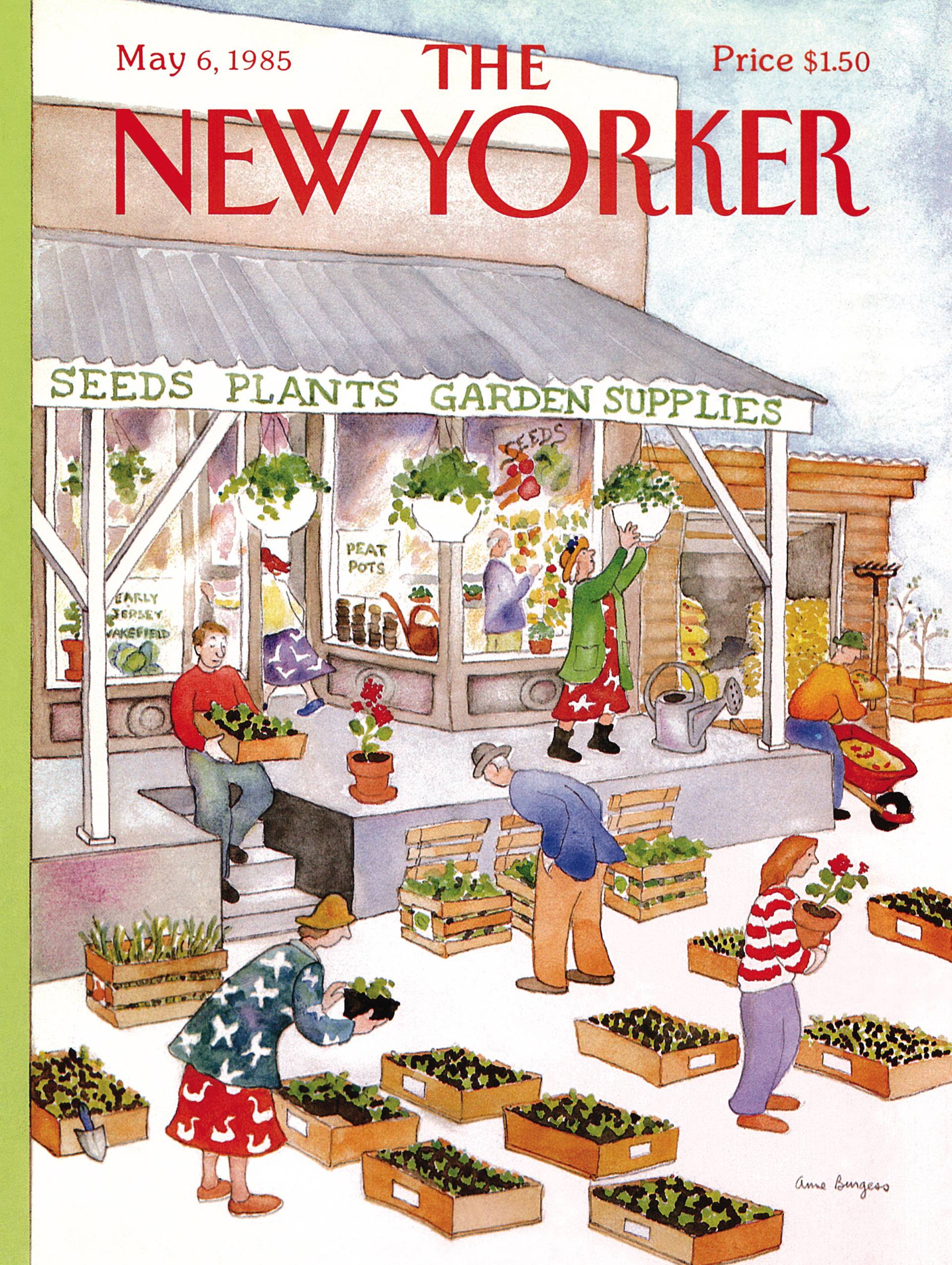 New York Puzzle Company XXL Teile - The New Yorker - Garden Supplies 500 Teile Puzzle New-York-Puzzle-NY2446 von New York Puzzle Company