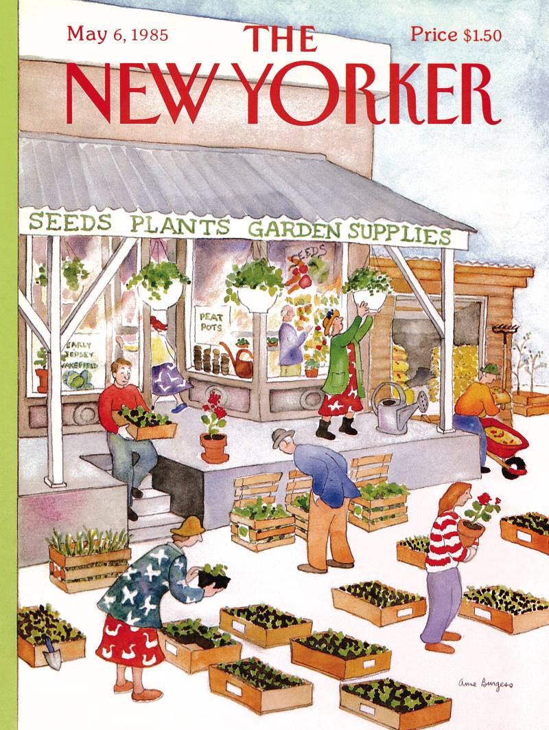 New York Puzzle Company XXL Teile - The New Yorker - Garden Supplies 500 Teile Puzzle New-York-Puzzle-NY2446 von New York Puzzle Company