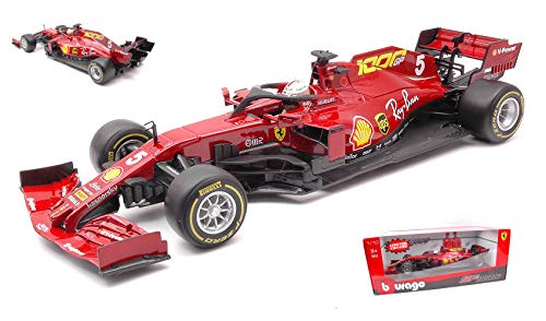 Ferrari SF1000 F1 #5 Sebastian Vettel 1000th Ferrari Formel1 GP, Toskana 2020 Bburago 1:18 von New
