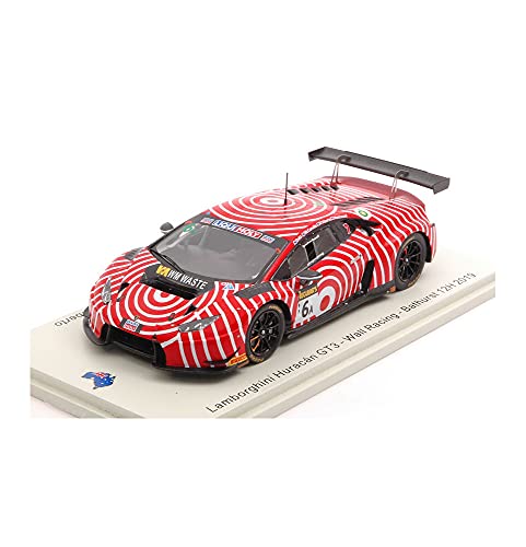 Für LAMBORGHINI HURACAN LP620-2 GT3 N.6 12h BATHURST 2019 A.DEITZ-J.WESTWOOD-C.McCONVILLE-T.D ALBERTO 1:43 - SPARK MODEL - FAHRZEUG - DIE CAST - MODELL von New