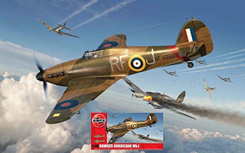 HAWKER HURRICANE Mk1 KIT 1:48 - Airfix - Flugzeug-Set - Montageset HAWKER HURRICANE Mk1 KIT 1:48 - Airfix - Flugzeug-Set - Montageset von New
