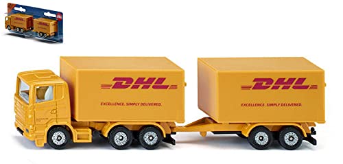 LKW mit Anhänger DHL mm 160 BLISTER - Siku - LKW - Die Cast - Modellbau LKW mit Anhänger DHL mm 160 BLISTER - Siku - LKW - Die Cast - Modellbau von New