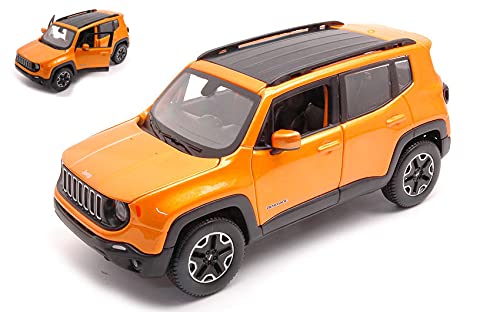 für Jeep Renegade 2017 orange 1:24 - Maisto - Straßenfahrzeuge - Die Cast - Modellbau von New