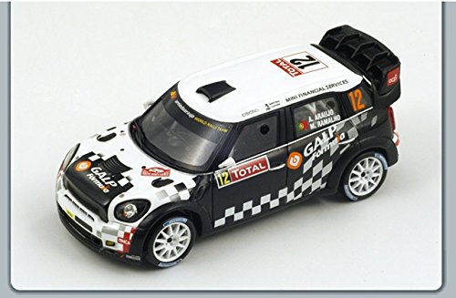 für MINI JOHN COOPER Works N.12 10th Mount Carlo 2012 Araujo-RAMALHO 1:43 - Spark Model - Auto Rally - Die Cast - Modellbau von New