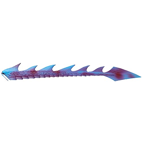 NewL Halloween Cosplay Dämon Drachenschwanz DIY Karneval 2025 Halloween Purim Dekoration für Kinder Jungen und Mädchen Spielzeugkostüm (Blau) von NewL