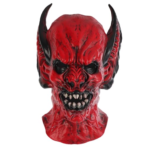 NewL Halloween Gruselige Party Maske Gruselige böse Maske Horror Thema Cosplay Kostüm Requisiten für Halloween Trick-or Treating (Bat Damon) von NewL