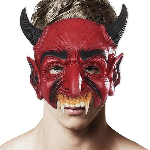 NewL Halloween Gruselige Party Maske Gruselige böse Maske Horror Thema Cosplay Kostüm Requisiten für Halloween Trick-or Treating (Blutdämon) von NewL