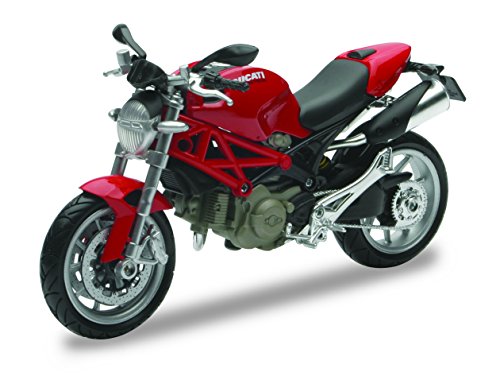 NewRay Ducati Monster 1100 rot 1:12 Motorrad Modellmotorrad von NewRay