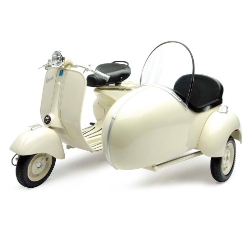 NewRay 48993 - Modellroller Piaggio Vespa 150 VL1T mit Seitenwagen 1:6 von NewRay