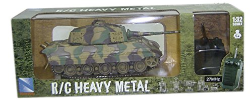 NewRay 87573 - Ferngesteuerter Modell-Panzer "King Tiger Heavy Metal" 1:32 von NewRay