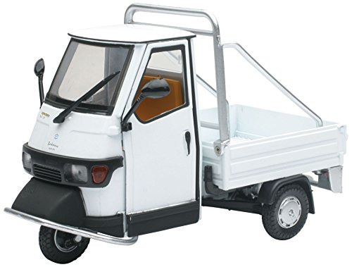 NewRay DieCast Ape Piaggio 50 1:18 Cross Country Bianca 68035I - Dreiträger, Weiß, Maßstab 1:18, Realistische Fahrzeuge, Erwachsener, Männer, Unisex von NewRay