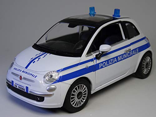 NewRay Fiat Cinquecento Polizei Munizeps Maßstab 1:24 Modellbau von NewRay