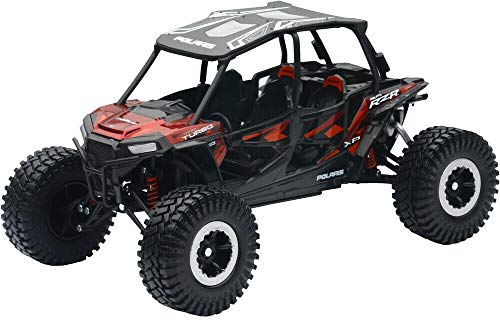 NewRay – NEW57976R – Quad, Farbe Rot und Schwarz – Polaris RZR XP 900 – Maßstab 1:18 von NewRay