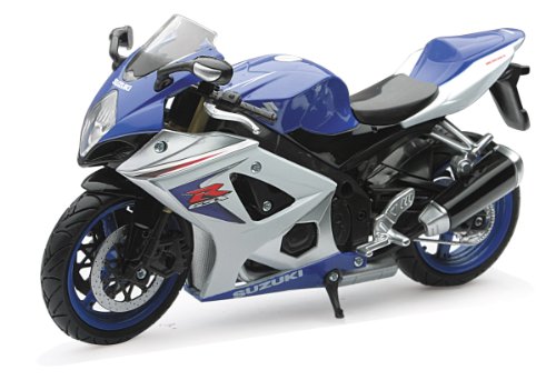 Suzuki GSX-R1000, 2008 Modellmotorrad NewRay, Farblich Sortiert von NewRay