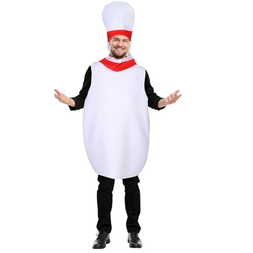 Newcotte Bowlingnadel für Erwachsene, Halloween-Kostüm, Bowling-Party, Cosplay, lustige Foto-Requisiten für Erwachsene Newcotte Bowlingnadel für Erwachsene, Halloween-Kostüm, Bowling-Party, Cosplay, lustige Foto-Requisiten für Erwachsene von Newcotte