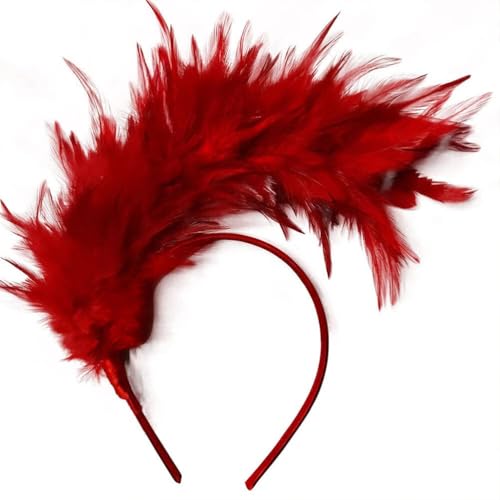 Newhope 20er Jahre Stirnband Feder Haarreif Haarband Cosplay Feder Haarband Karneval Party Kopfschmuck Regenbogen Feder Haarreif Kostüm für Ostertag Hochzeit Halloween Party Newhope 20er Jahre Stirnband Feder Haarreif Haarband Cosplay Feder Haarband Karneval Party Kopfschmuck Regenbogen Feder Haarreif Kostüm für Ostertag Hochzeit Halloween Party von Newhope