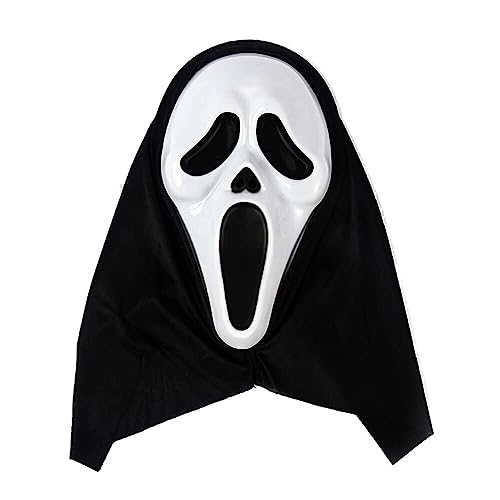Newhope Film Horror Killer Masken aus Plastik | perfekt für Karneval, Fasching & Halloween | Einheitsgröße für Erwachsene | Plastik von Newhope