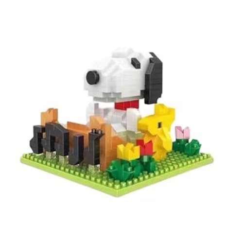 Newhope Snoop Dog-BausteineCartoon Mini Bausteine Sets, Kunststoffteilchen Micro Building Blocks Puzzle, Montagespielzeug Für Jugendliche Und Erwachsene, Preise, Geburtstagsgeschenke A von Newhope