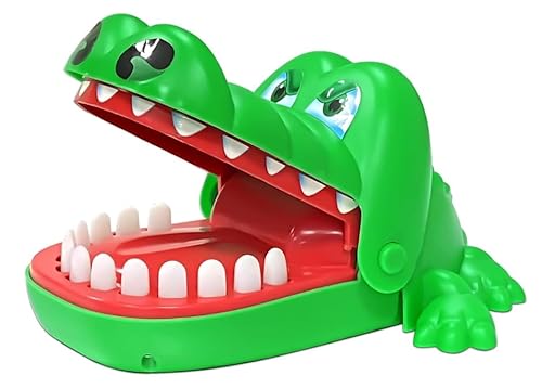 Spielzeug Krokodil Zähne,Krokodil Spiel für Kinder Zähne,Krokodil Zähne Spielzeug Spiel für Kinder,Geschicklichkeitsspiel,Dinosaurier Biss Finger,für Familienspiel, Partyspiel, Kinder Geschenk von Newhope
