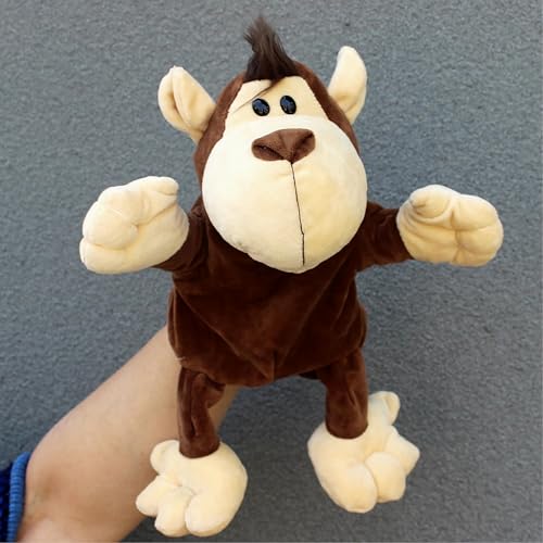 Tier-Handpuppen für Kinder, Kleinkinder, inklusive Wolf, Tiger, Löwe, AFFE mit Beinen, perfekt für Geschichtenerzählen, Unterricht, Vorschule, Geburtstagsgeschenke Tier-Handpuppen für Kinder, Kleinkinder, inklusive Wolf, Tiger, Löwe, AFFE mit Beinen, perfekt für Geschichtenerzählen, Unterricht, Vorschule, Geburtstagsgeschenke von Newhope