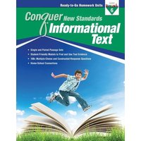 Conquer New Standards Informational Text (Grade 6) Workbook von Newmark Learning