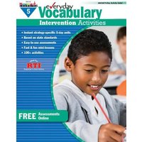 Everyday Vocabulary Intervention Activities for Grade 5 Teacher Resource von Newmark Learning