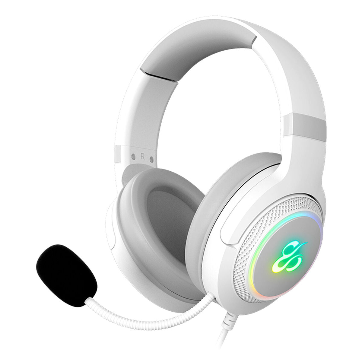 Kopfhörer mit Mikrofon Newskill NS-HS-SOBEK-71-IV Weiß von Newskill