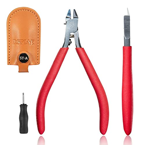 Newtall ST-A 3.0 Einzelklingenzange von DSPIAE – Präzisionsschneider für Gundam, Gunpla & Hobby Kits – scharfe Klinge, ergonomischer Griff, Lederbezug von Newtall