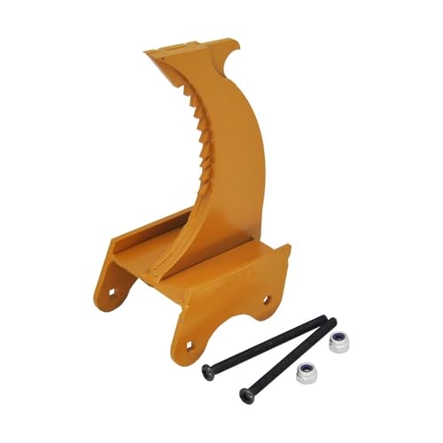 Metall-Simulations-Eimertrenner Upgrade für Huina 550 580 592 593 594 ferngesteuerter Bagger Engineering Fahrzeugmodifikation (Giallo) von NexaPart