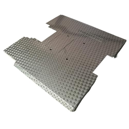 Anti-Rutsch-Platten-Dekoration aus Edelstahl for 1/14 Tamiya LKW-Anhänger Actros 1851 56335 Man SCA 470 56318 620 56323 DIY(for 56325) von NexaPart
