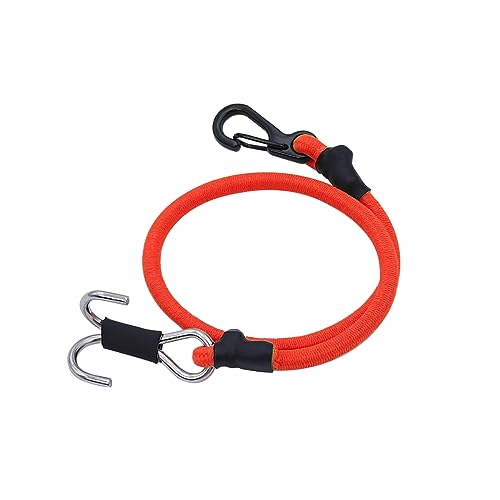 NexaPart RC-Zubehör 1/18 1/24 RC Crawler Elastische Kraft Flucht Seil Kinetische Winde Strap Mit Haken for FCX18 TRX4M K10 SCX24 FCX24 K5 AX24(Rood) von NexaPart