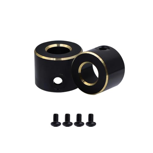 NexaPart RC-Zubehör 1 Paar Schwarz Beschichtung Messing Hinterachse Rohr Kappe for 1/10 RC Crawler Axial SCX10 PRO Metall Upgrade Zubehör Teile NexaPart RC-Zubehör 1 Paar Schwarz Beschichtung Messing Hinterachse Rohr Kappe for 1/10 RC Crawler Axial SCX10 PRO Metall Upgrade Zubehör Teile von NexaPart