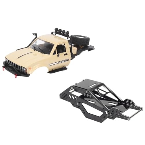 NexaPart RC-Zubehör 190 mm Radstand Karosserie for WPL C14 C24-1 1/16 RC Auto mit Chassis-Rahmen Karosserie for Axial SCX24 1/24 RC Auto NexaPart RC-Zubehör 190 mm Radstand Karosserie for WPL C14 C24-1 1/16 RC Auto mit Chassis-Rahmen Karosserie for Axial SCX24 1/24 RC Auto von NexaPart