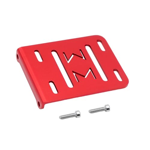 NexaPart RC-Zubehör 2Low CNC-Getriebe, mittleres Getriebe mit Overdrive-Getriebe for LCG 1/10 RC Crawler Axial SCX10 III II 90046 Capra TRX4 Upgrade(Red Tray) von NexaPart