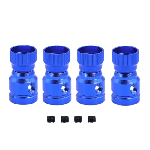 NexaPart RC-Zubehör 4Pcs RC Auto Karosserie Beiträge Magnet Unsichtbare Fest Mount Beiträge for 1/10 Axial SCX10 Traxxas TRX4 D90 D110 HSP Drift Sakura(Blauw) von NexaPart