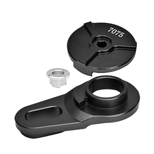 NexaPart RC-Zubehör Aluminium 7075 Servo Saver Baugruppe 23T for LOSI 1/4 Promoto-MX Motorrad(Svart) von NexaPart