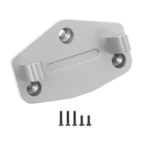 NexaPart RC-Zubehör Aluminium 7075 Servohalterung for LOSI 1/18 Mini LMT 4X4 Brushed Monster Truck RTR-LOS01026 Servoständer Upgrade-Teile(Silver) von NexaPart