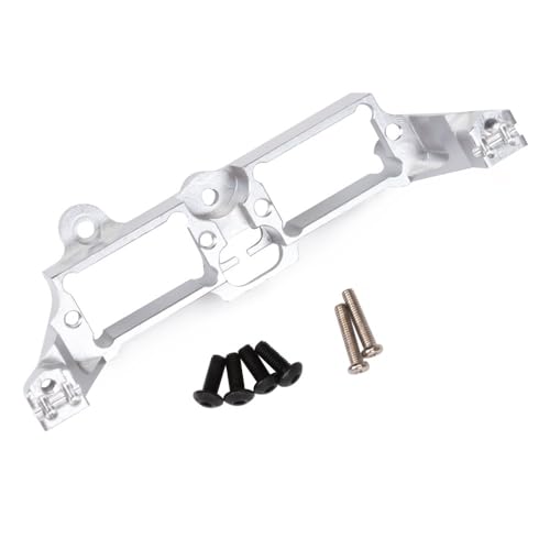 NexaPart RC-Zubehör Aluminium Servo Halterung Differential Sperre Halterung Festen Sitz for 1/10 RC Crawler Auto TRX-4 Defender Ford Upgrade Teile(Silver) von NexaPart