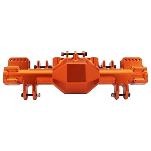 NexaPart RC-Zubehör Aluminiumlegierung Vorder- und Hinterachse Gehäuse for RC Auto for 1/8 Losi LMT Monster Truck DIY Upgrade Teile(Orange) von NexaPart