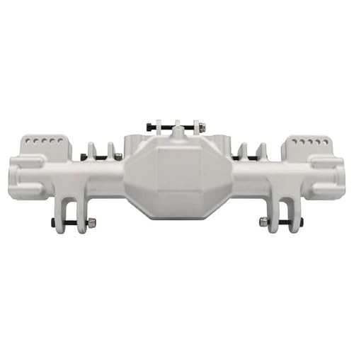 NexaPart RC-Zubehör Aluminiumlegierung Vorder- und Hinterachse Gehäuse for RC Auto for 1/8 Losi LMT Monster Truck DIY Upgrade Teile(Silver) von NexaPart