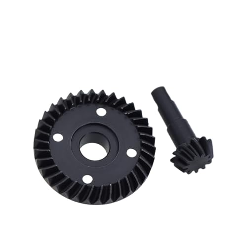 NexaPart RC-Zubehör Bearbeitete Heavy Duty Stahl Overdrive Underdrive Differential Stirnradgetriebe Set 33/12T 35/10T 34/11T for 1/10 RC Crawler TRX4 TRX6(Stock Gear) von NexaPart