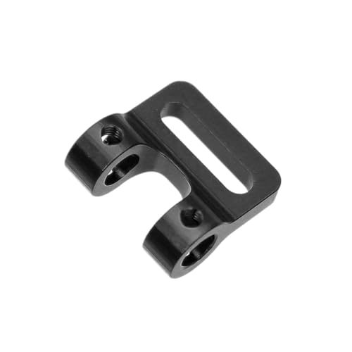 NexaPart RC-Zubehör CNC-Aluminium, verstellbare vordere und hintere modulare Stoßstangenführung for 1/10 RC Crawler LCG TRX4 SCX10 Capra Comp Builds Chassis-Upgrades(Fairlead Black) von NexaPart