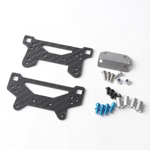 NexaPart RC-Zubehör Carbon Fiber Vorne Hinten Shock Tower/Dämpfer Bleiben for Tamiya TA02 TA02W TA02S TA02SW NexaPart RC-Zubehör Carbon Fiber Vorne Hinten Shock Tower/Dämpfer Bleiben for Tamiya TA02 TA02W TA02S TA02SW von NexaPart