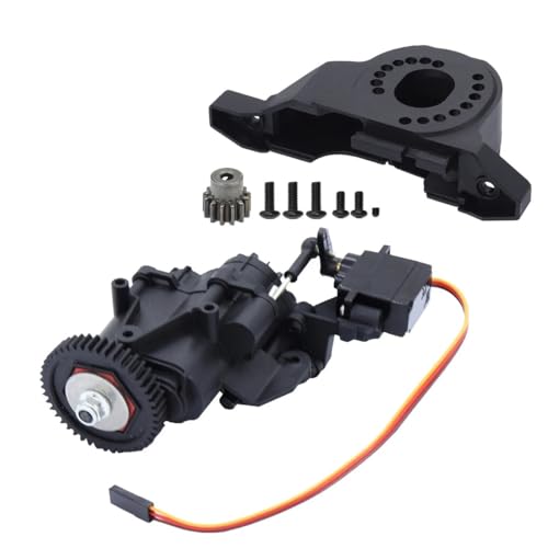 NexaPart RC-Zubehör Dual Speed ​​Getriebe mit Servo und Getriebe Innenzahnräder for 1/10 RC Crawler TRX4 TRX6 Upgrade Teile von NexaPart